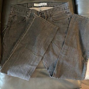 Express Rocco Slim Fit Black Jeans 33x32